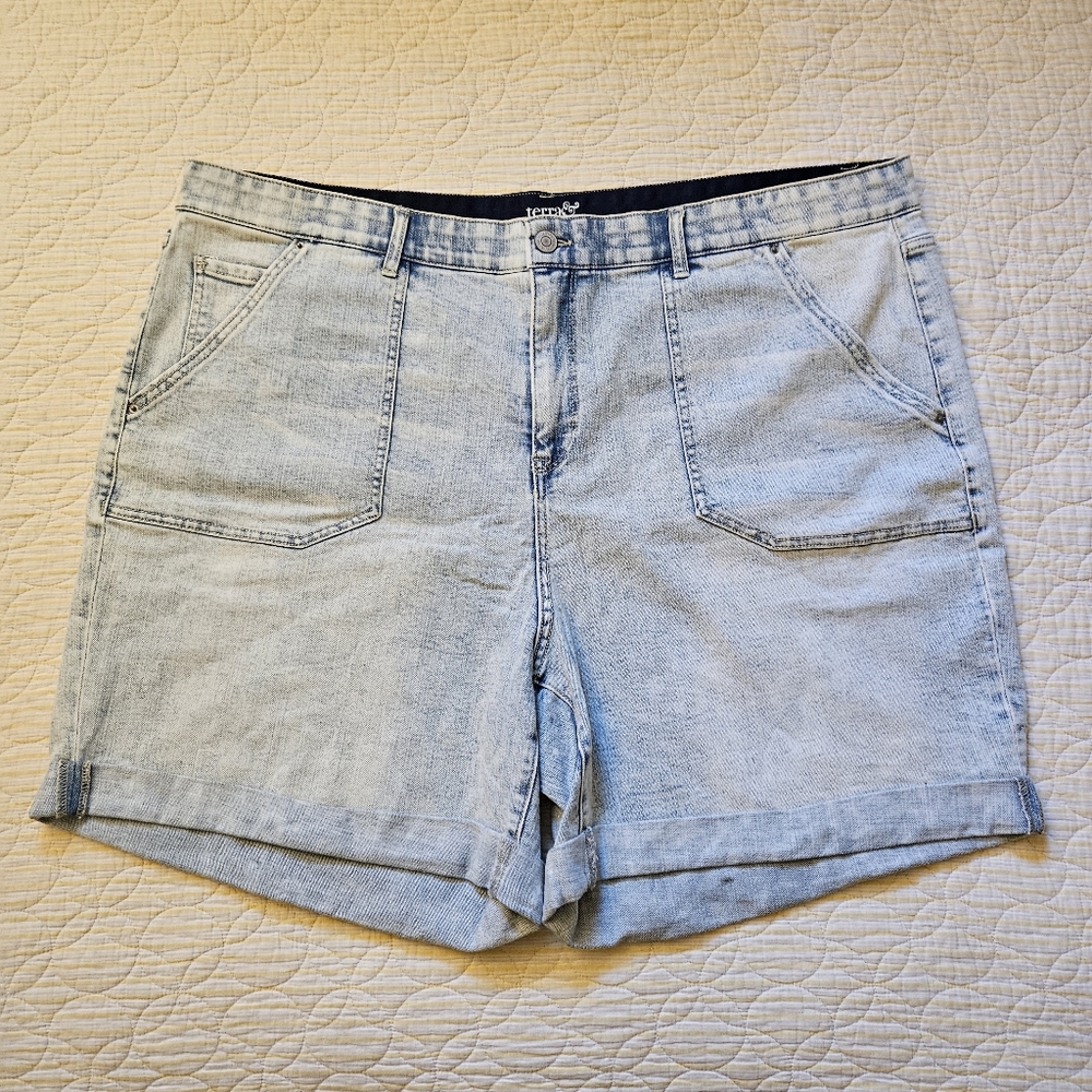 💜Terra & Sky Light Blue Jean Shorts💜